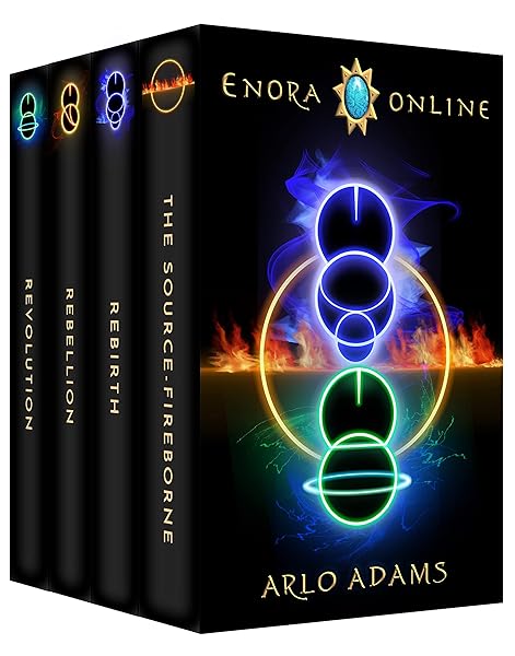 Enora Online Boxed Set Volumes 7.5-10: A LitRPG GameLit Fantasy Adventure